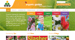 Desktop Screenshot of ecoorganicgarden.com.au